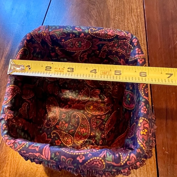 Longaberger Basket 1998 Father's Day Finders Keepers-Paisley Interior - Picture 11 of 13